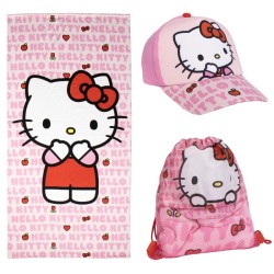 Hello Kitty set mochila toalla