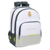Real Madrid Mochila doble blanca gris