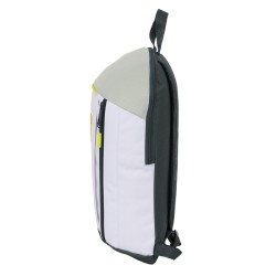 Real Madrid mini Mochila blanca gris