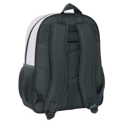 Real Madrid Mochila junior blanca gris