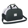 Real Madrid bolsa viaje blanca gris