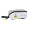 Real Madrid portatodo cuadrado blanca gris