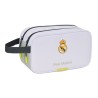 Real Madrid neceser doble blanca gris