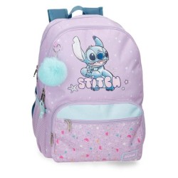 Stitch Mochila doble 44cm...