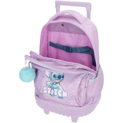 Stitch Mochila carro compact lovely lila