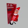 Elfa exploradora de Navidad