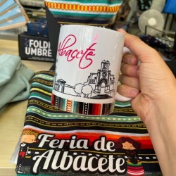 Taza Albacete silueta