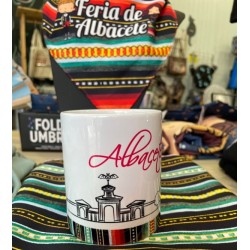 Taza Albacete silueta