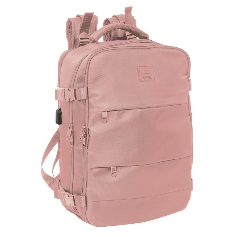 Safta mochila Viaje rosa