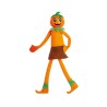 Halloween muñeco The boo crew MRS Pumpkin