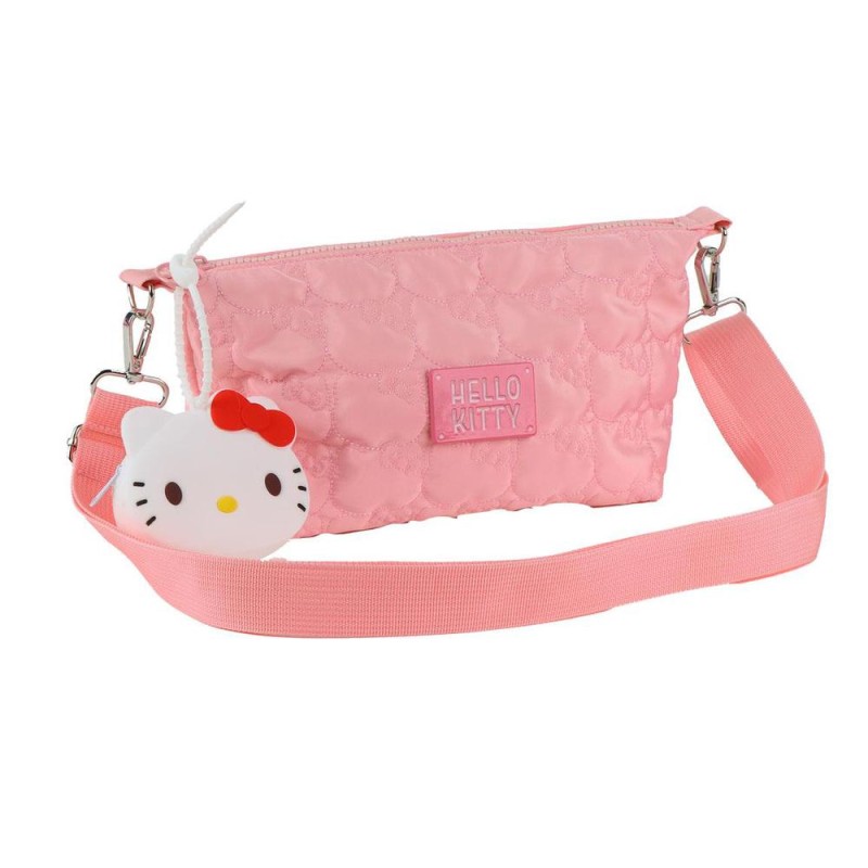 Hello Kitty Bolso rosa bordado
