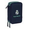 Real Madrid plumier triple marino blue