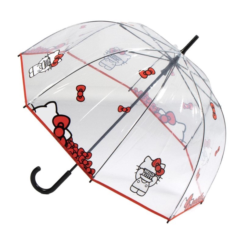 Hello Kitty Paragua transparente adulto