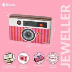 Joyero cámara retro