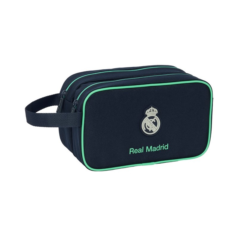 Real Madrid neceser doble azul