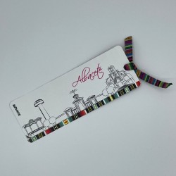 Marcapaginas Albacete silueta