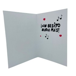 Tarjeta amor quiero que me des