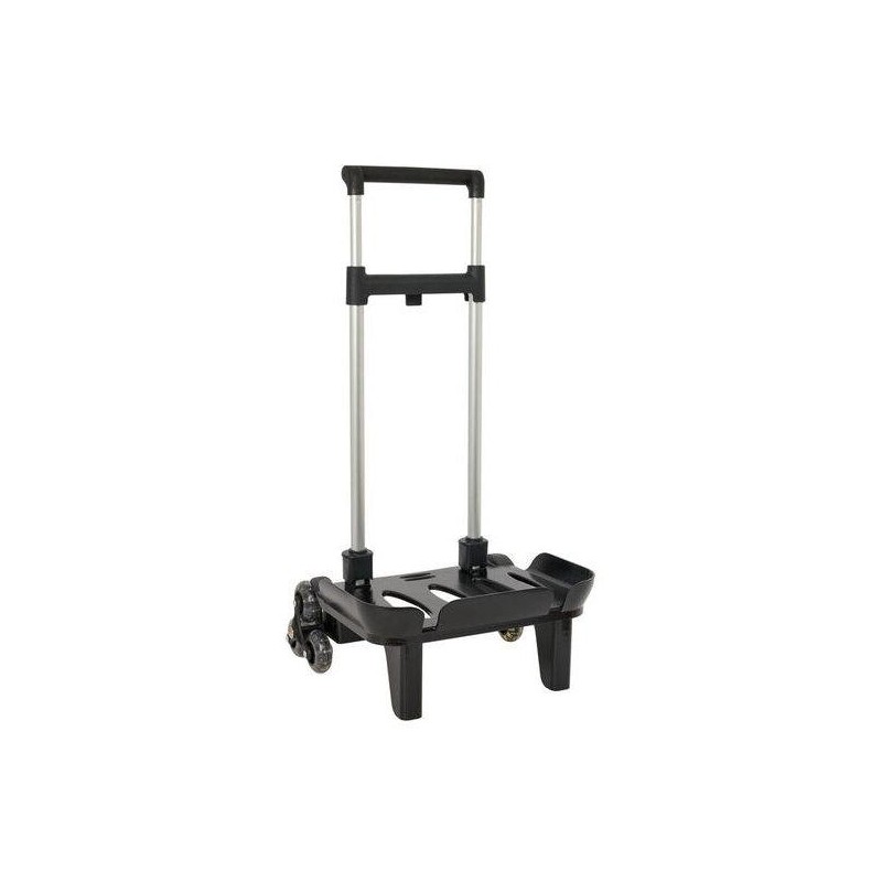 Carro Mochila triple rueda negro