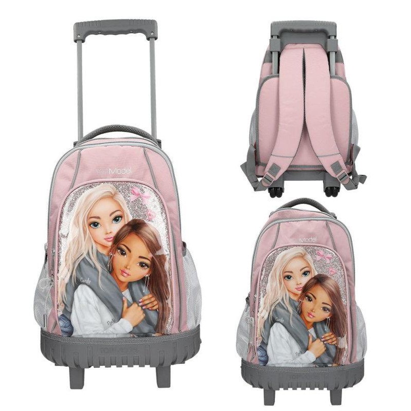 TopModel Mochila con carro BFF lila