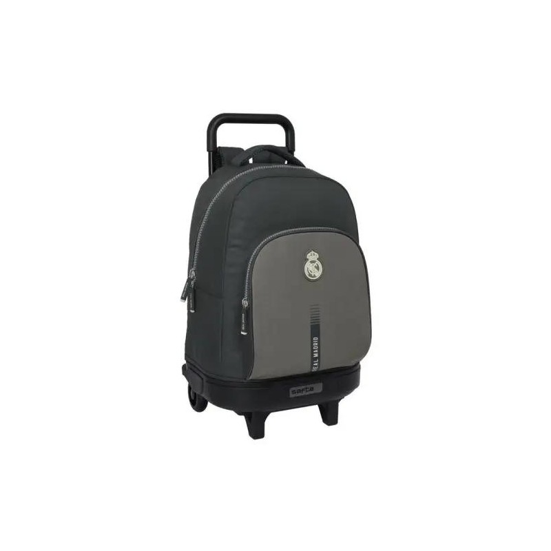Real madrid Mochila carro compact gris