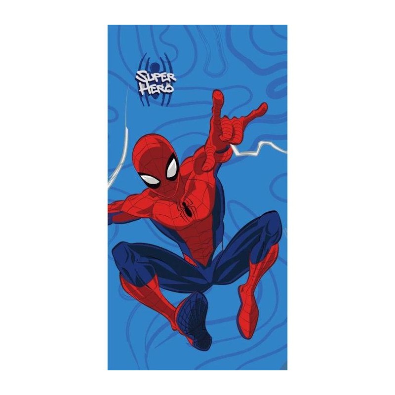 Spiderman toalla algodon salto