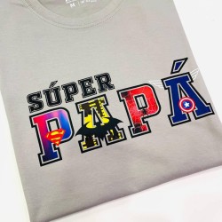 Camiseta Super Papa Heroes