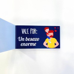 Talonario vales Papa