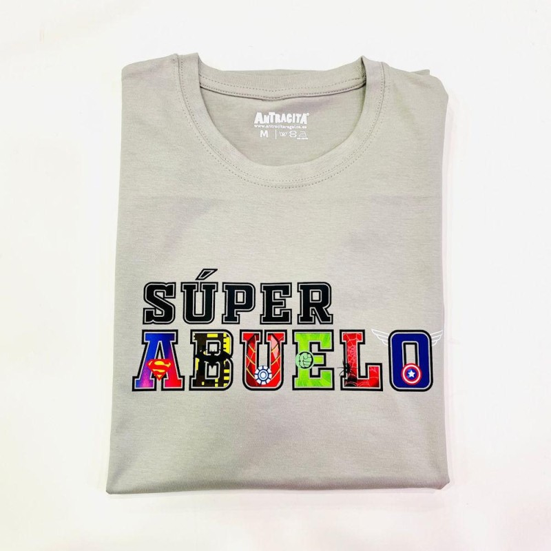 Camiseta Super Abuelo heroes