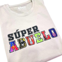 Camiseta Super Abuelo heroes