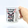 Taza Papa del alba