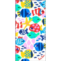 Tuc Tuc toalla peces hello