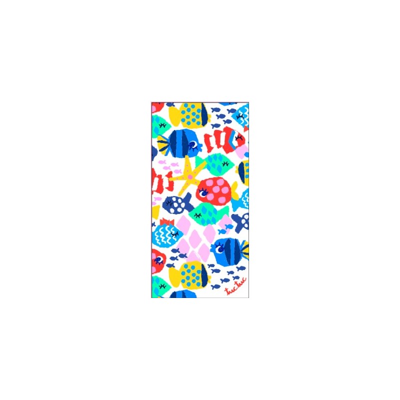 Tuc Tuc toalla peces hello