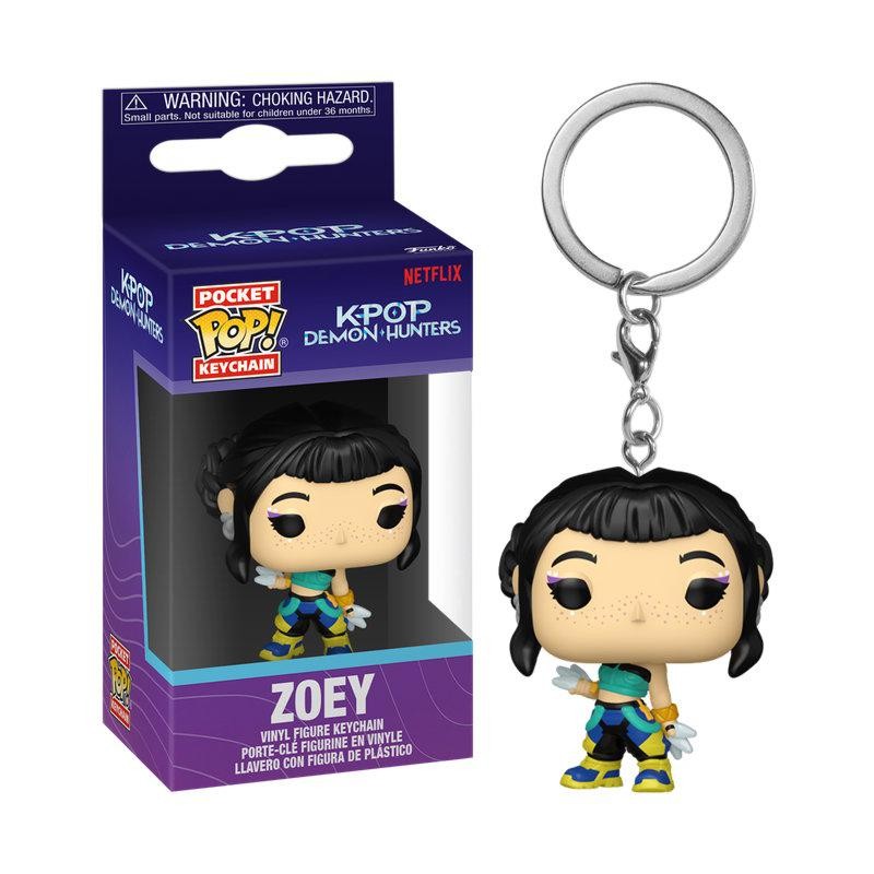 Huntrix Llavero funko Zoey kpop