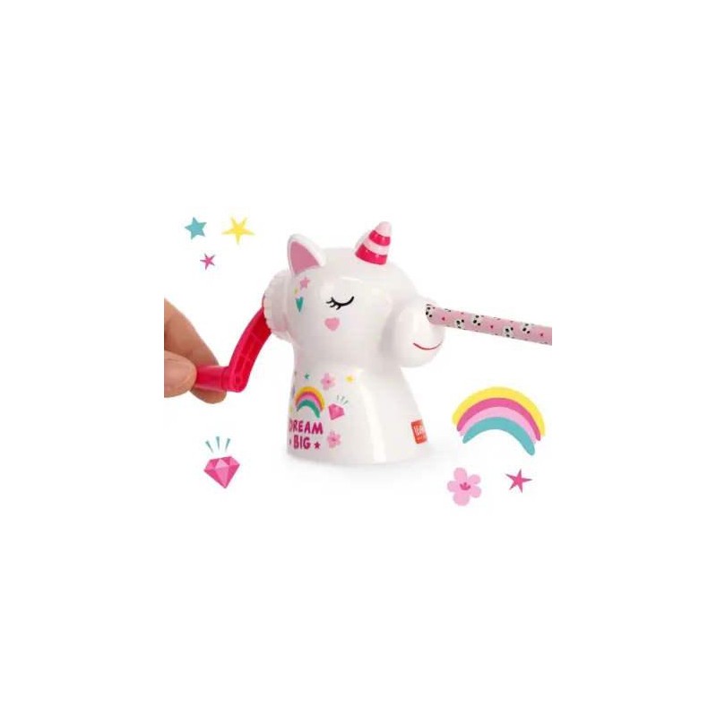 Legami sacapuntas unicornio manual