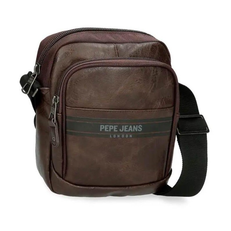 Pepe Jeans bandolera horley marron