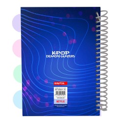 Huntrix libreta A5 separadores Kpop