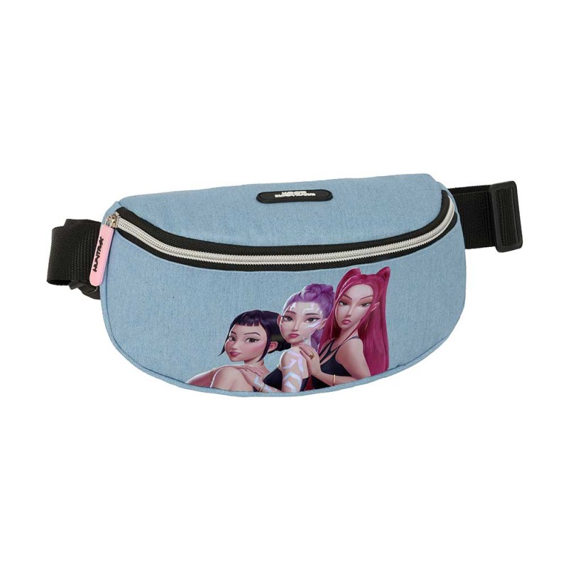 Huntrix riñonera vaquera kpop