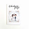 Tarjeta boda cute novios