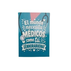 Tarjeta Medico 15x23cm