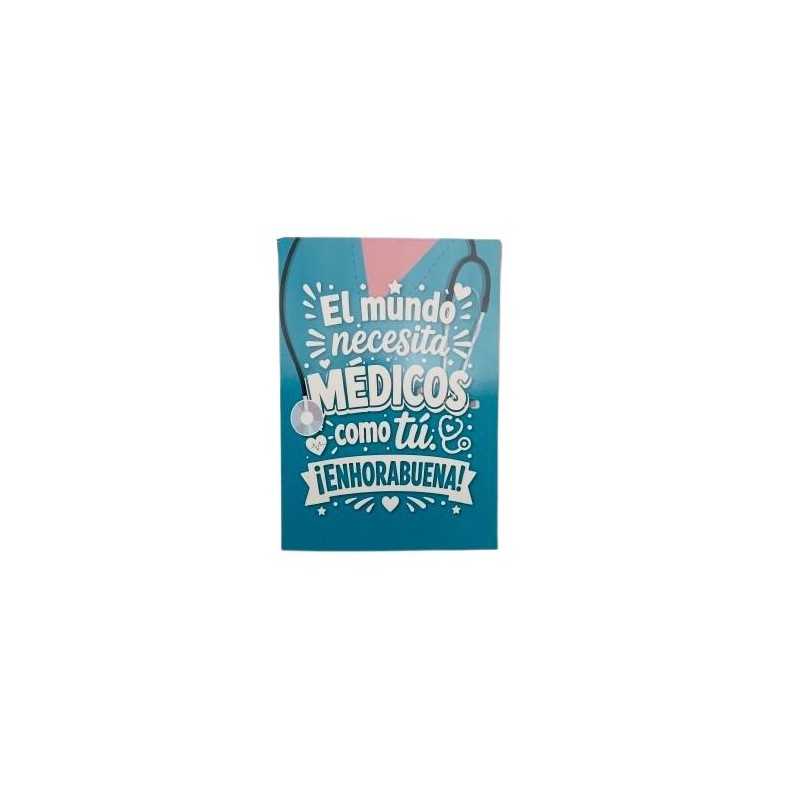 Tarjeta Medico 15x23cm