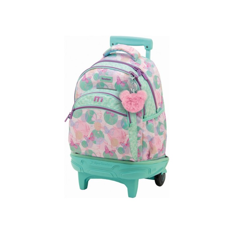 Tandem Mochila carro circle mariposa
