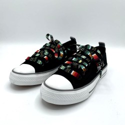Zapatillas Albacete feria negra