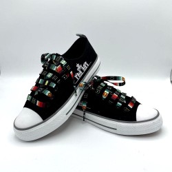 Zapatillas Albacete feria negra
