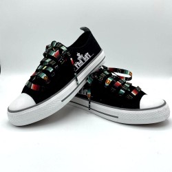 Zapatillas Albacete feria negra
