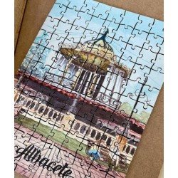 Puzzle mini madera Templete Albacete