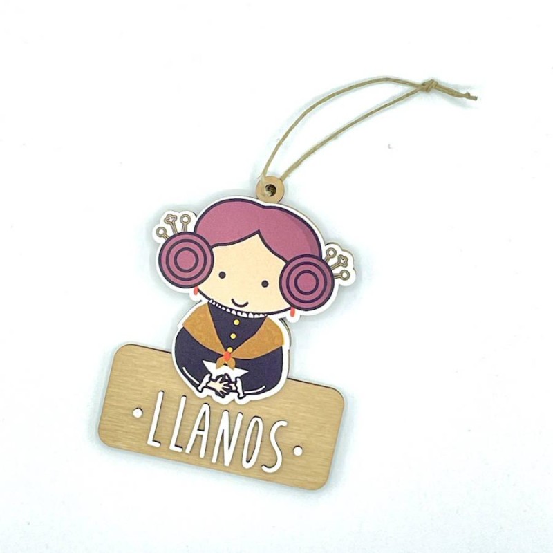 Colgante Manchega personalizado