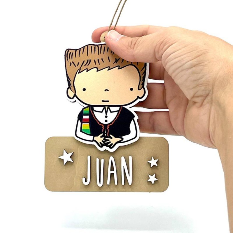 Colgante Manchego personalizado